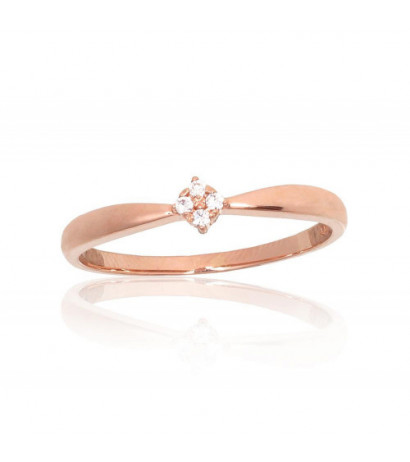 Gold ring 1101178(Au-R)_CZ,...