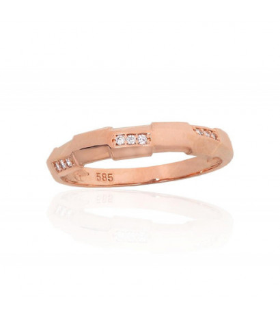 Gold ring 1101186(Au-R)_CZ,...