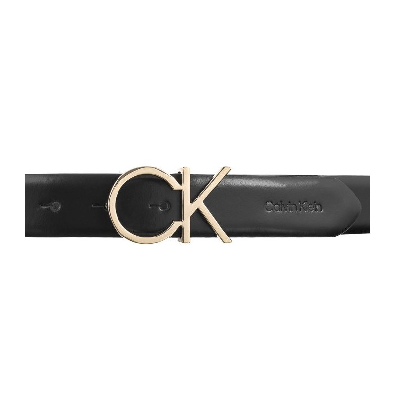 Calvin Klein Re-Lock CK Logo Belt 30mm K60K610157 BEH Black (CK505-a) belt