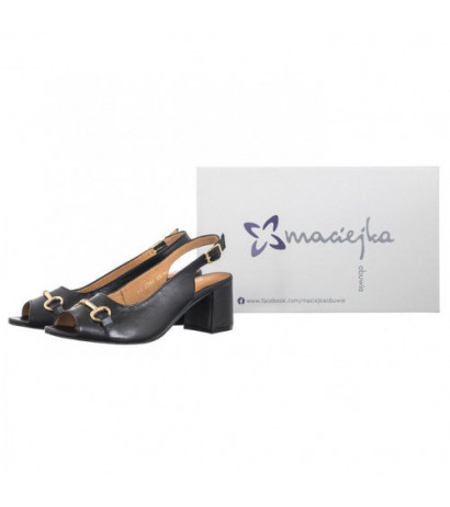 Maciejka Czarne 06569-01/00-5 (MA1224-a) shoes