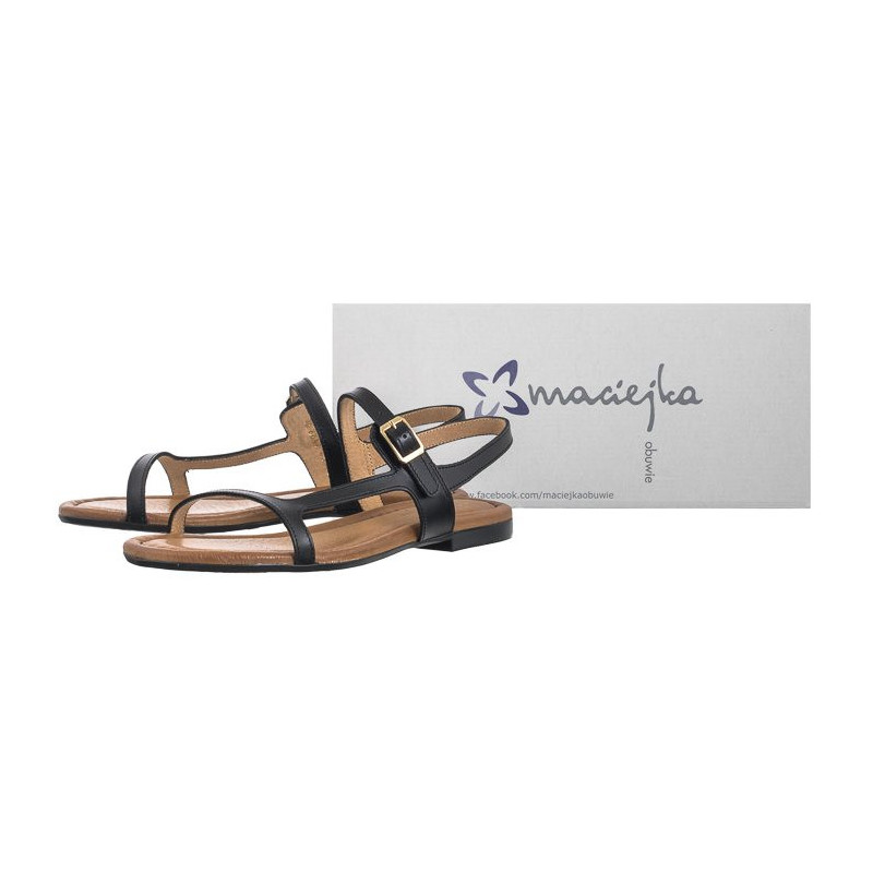 Maciejka Czarne 06648-01/00-5 (MA1238-b) sandals