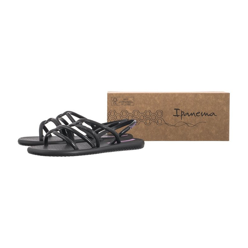 Ipanema Meu Sol Sandal AD 27135/AV559 Black/Lilac (IP73-a) sandals