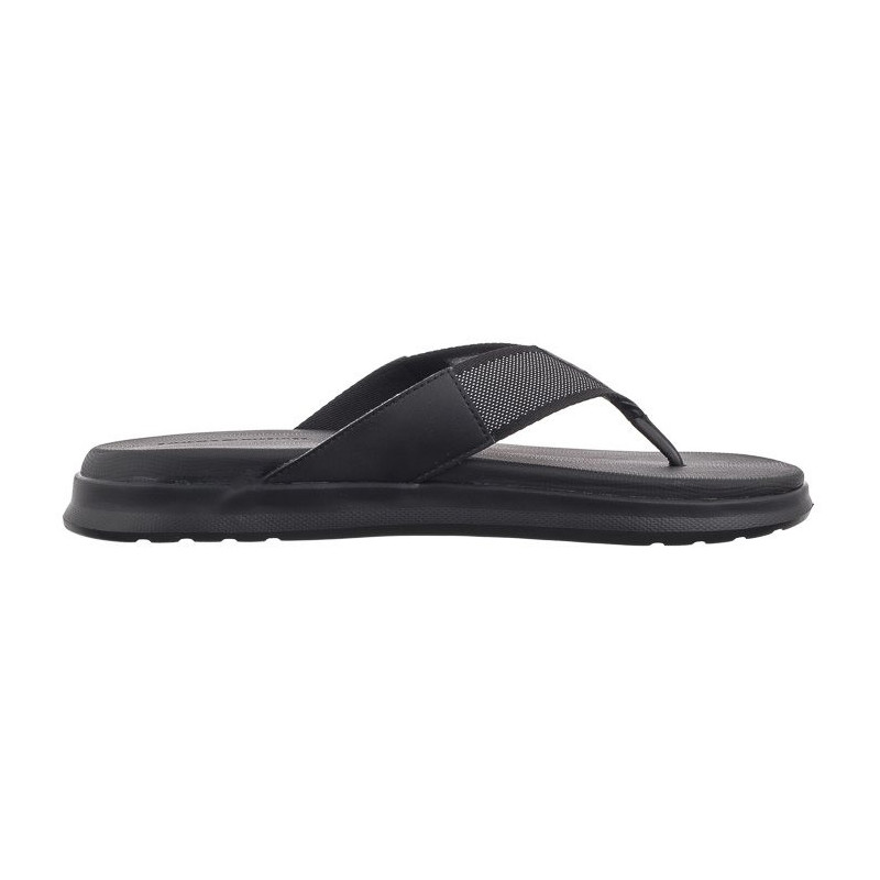 Tommy Hilfiger Comfort Toe Post Beach Sandal Black FM0FM05097 BDS (TH1110-a) shoes