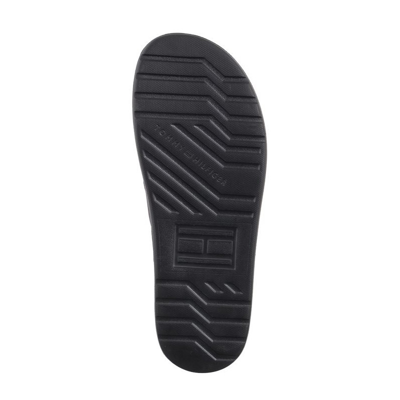 Tommy Hilfiger Comfort Toe Post Beach Sandal Black FM0FM05097 BDS (TH1110-a) shoes