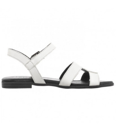 Nessi Białe 24632 (NE388-a) sandals