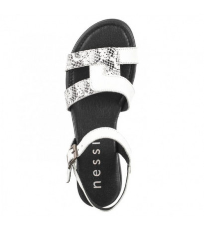 Nessi Białe 24632 (NE388-a) sandals