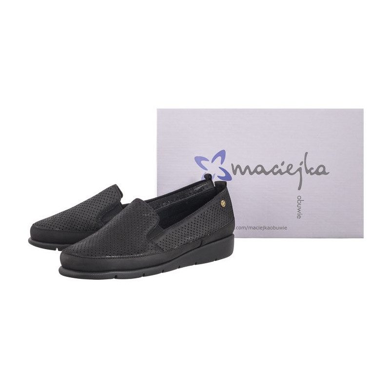 Maciejka Czarne P6505-01/00-1 (MA1228-b) shoes