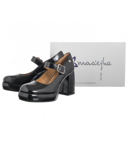 Maciejka Czarne 06231-01/00-1 (MA1234-b) shoes