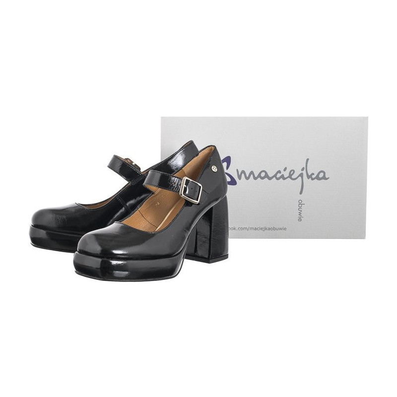 Maciejka Czarne 06231-01/00-1 (MA1234-b) shoes