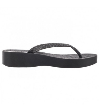 Ipanema Mesh Chic Plat Fem 83386/AJ496 Black/Glitter Black (IP79-a) flip flops