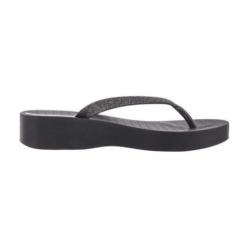 Ipanema Mesh Chic Plat Fem 83386/AJ496 Black/Glitter Black (IP79-a) flip flops