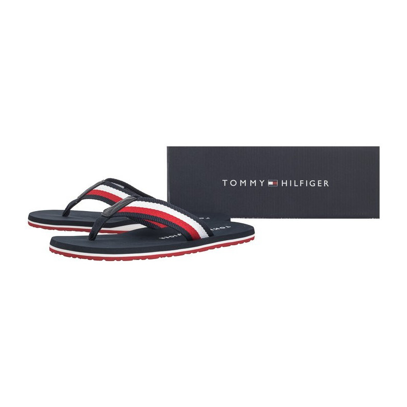 Tommy Hilfiger Coprorate Hilfiger Beach Sandal Desert Sky FM0FM05094 DW5 (TH1112-a) shoes