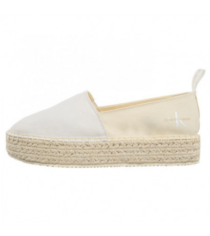 Calvin Klein Platform Espadrille Mix Ml Mtl Creamy White/White YW0YW001622 0F8 (CK513-b) sneakers