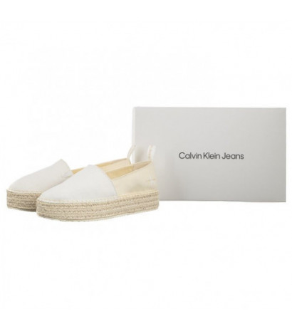 Calvin Klein Platform Espadrille Mix Ml Mtl Creamy White/White YW0YW001622 0F8 (CK513-b) sneakers