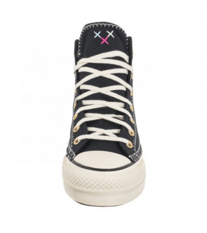 Converse CTAS Lift HI Black/Egret/Gold A08731C (CO693-a) shoes