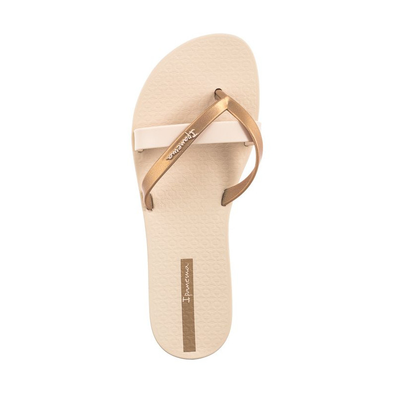 Ipanema Kirei Fem 81805/AT158 Beige/Gold (IP16-e) flip flops