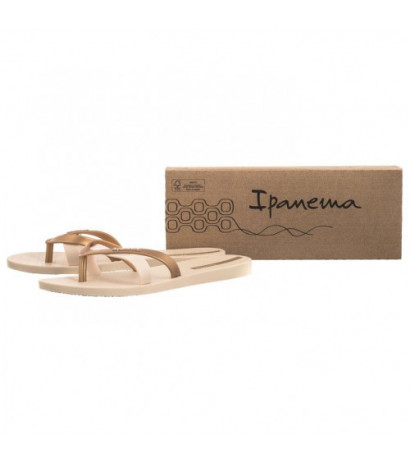 Ipanema Kirei Fem 81805/AT158 Beige/Gold (IP16-e) flip flops