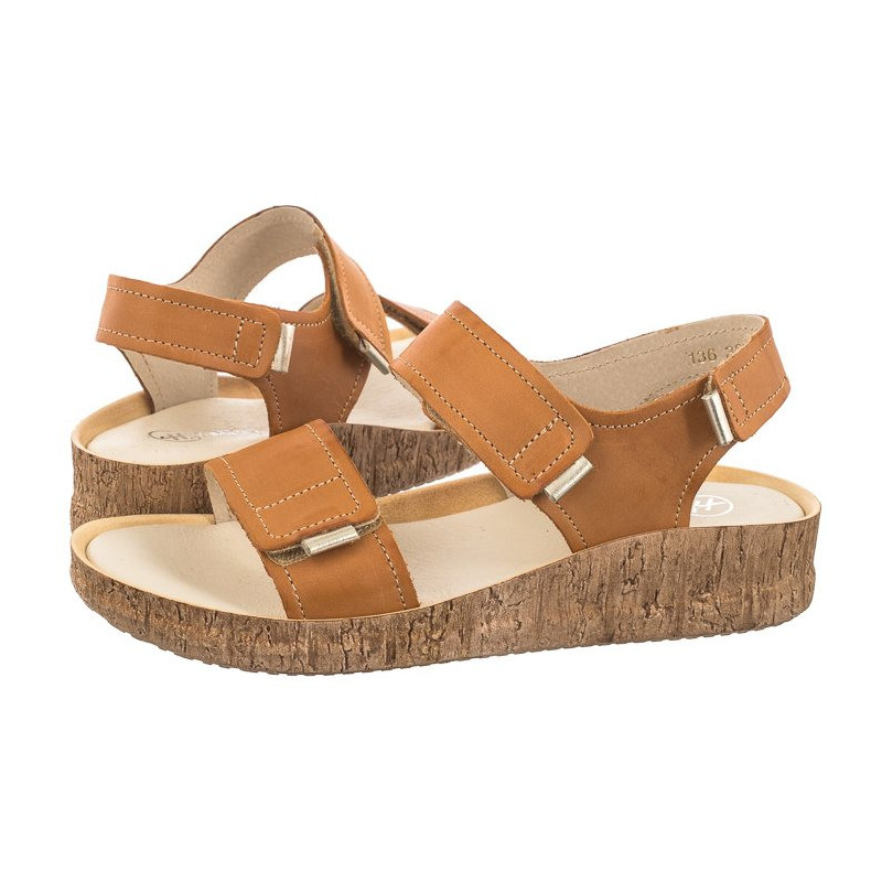 Helios J.Brąz 136 071 (HE21-b) sandals