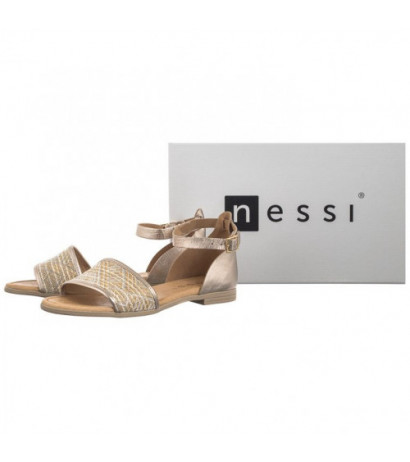 Nessi Złote 24634 (NE389-a) sandals