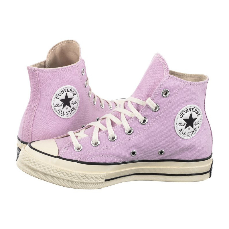 Converse Chuck 70 Hi Stardust Lilac/Egret/Black A07429C (CO695-a) shoes