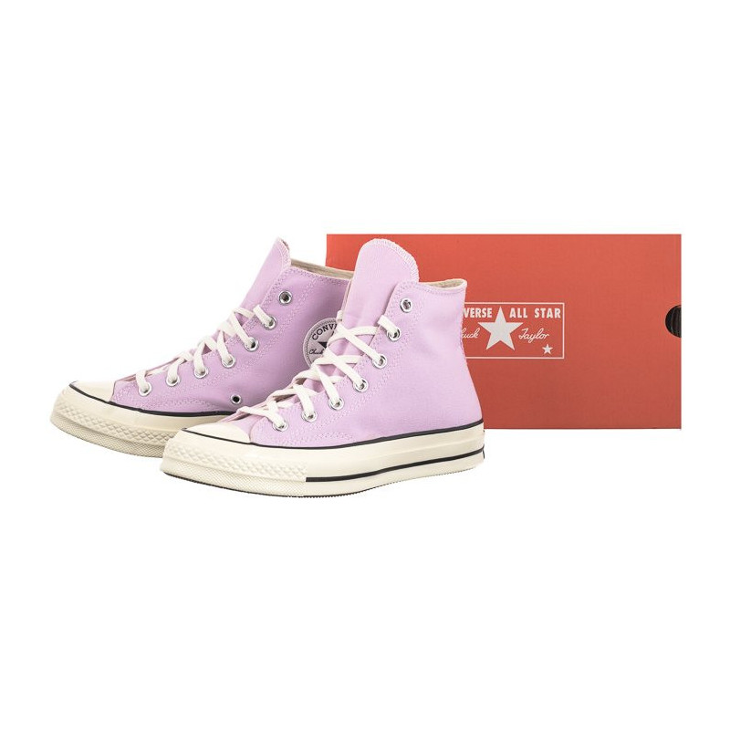 Converse Chuck 70 Hi Stardust Lilac/Egret/Black A07429C (CO695-a) shoes