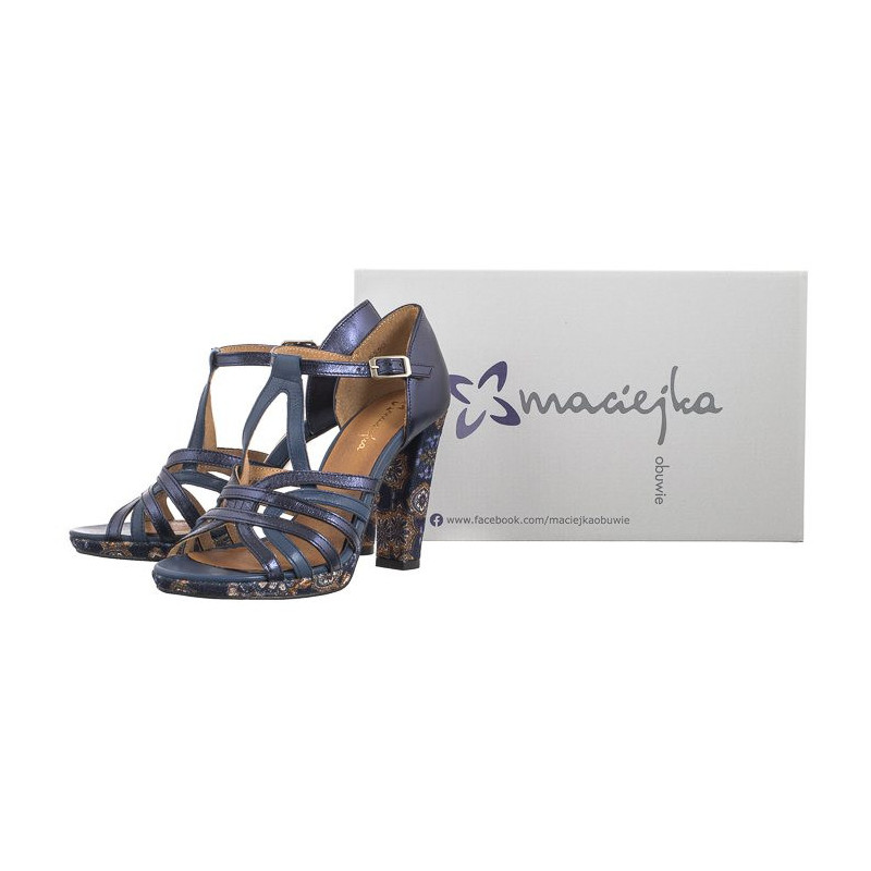 Maciejka Granatowe 06550-17/00-5 (MA1242-b) shoes