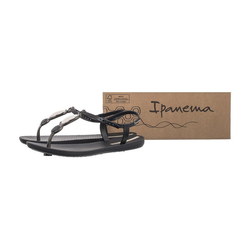 Ipanema Class Bright Sand Fem 83511/AR804 Black/Beige (IP75-a) sandals