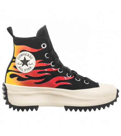 Converse Run Star Hike Hi Black/White/Enamel Red A08766C (CO697-a) shoes