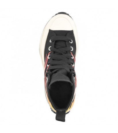 Converse Run Star Hike Hi Black/White/Enamel Red A08766C (CO697-a) shoes