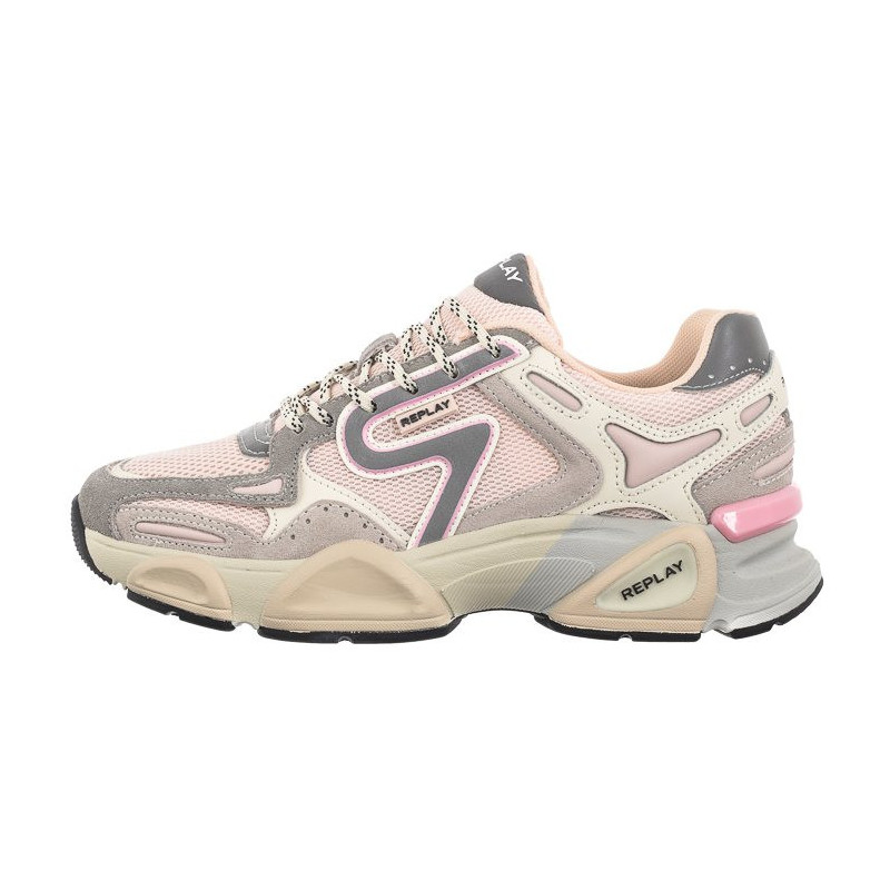 Replay Destiny W Mix 2 GWS9N.000.C0002T RS9N0002T 3325 Lt Grey Lt Pink (RP24-a) sports Shoes