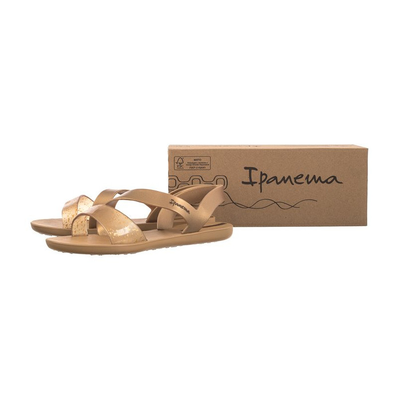 Ipanema Vibe Sandal Fem 82429/AS178 Beige/Gold (IP1-u) sandals