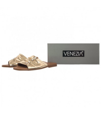 Venezia Złote 0013170 Gold (VE780-a) Women's Shoes/Flip Flops