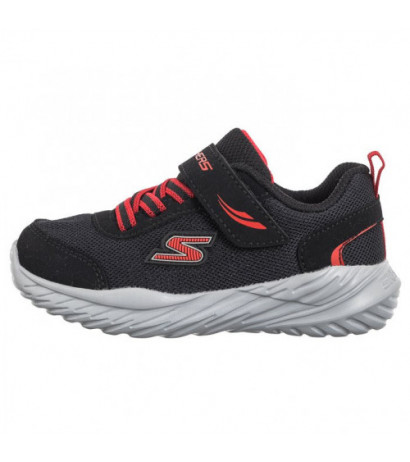 Skechers Nitro Sprint Black/Red 407308N/BKRD (SK181-a) sports shoes