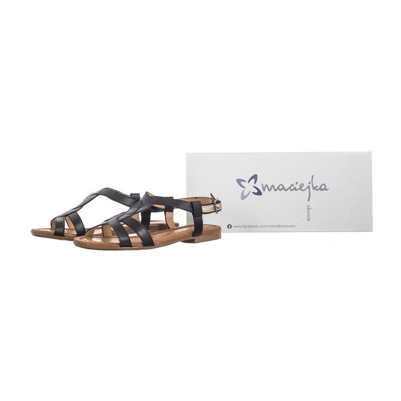 Maciejka Czarne 06568-01/00-5 (MA1223-b) sandals