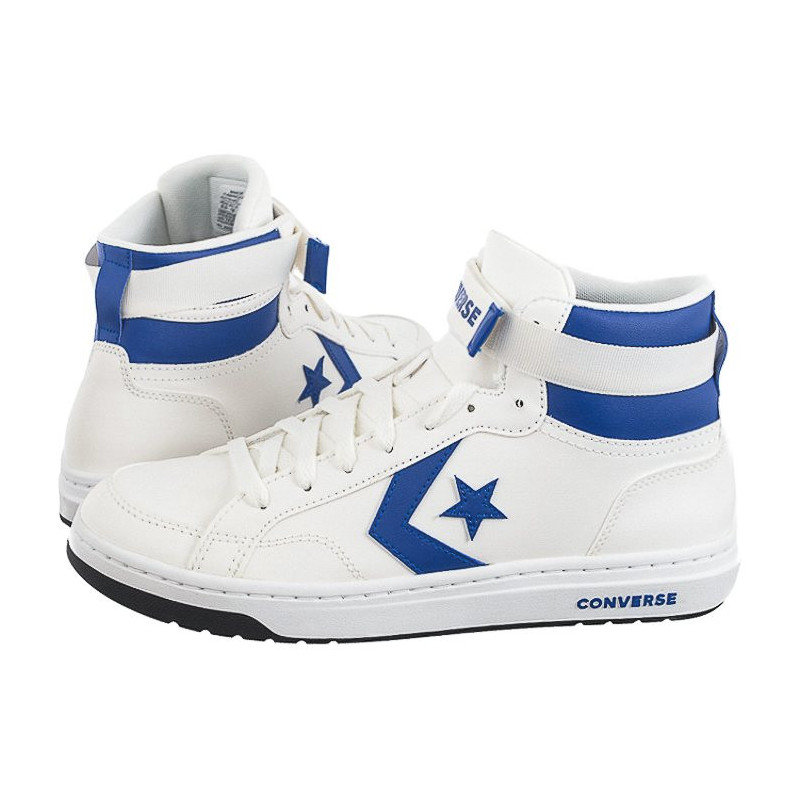 Converse Pro Blaze V2 Mid Vintage White/Blue/Black A07514C (CO686-a) sports shoes