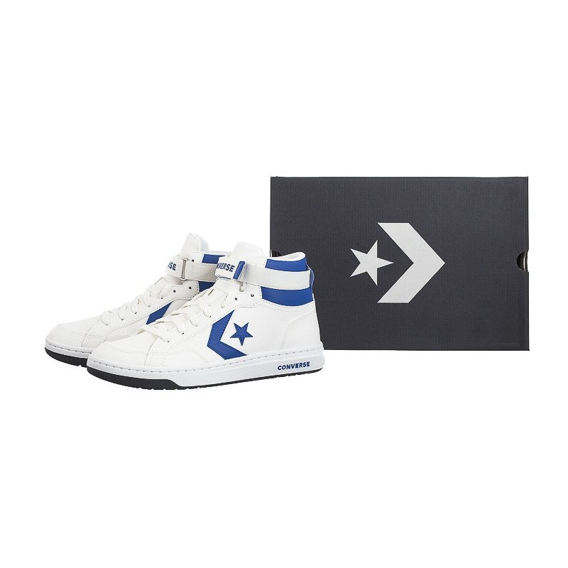 Converse Pro Blaze V2 Mid Vintage White/Blue/Black A07514C (CO686-a) sports shoes