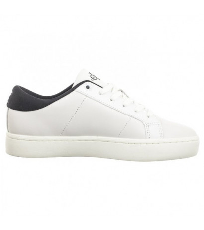 Calvin Klein Classic Cupsole Lowlaceup Lth Wn Bright White/Black YW0YW01444 0GM (CK511-a) shoes