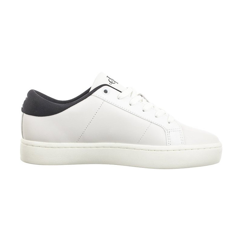 Calvin Klein Classic Cupsole Lowlaceup Lth Wn Bright White/Black YW0YW01444 0GM (CK511-a) shoes