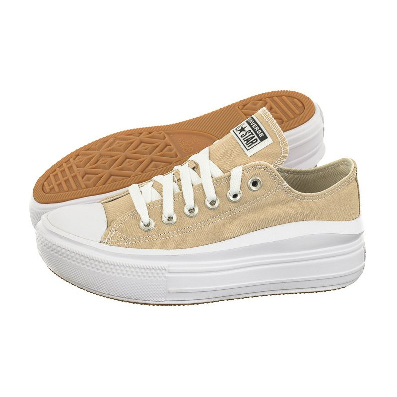 Converse CTAS Move Ox Nutty Granola/White/Gum A07580C (CO618-b) shoes