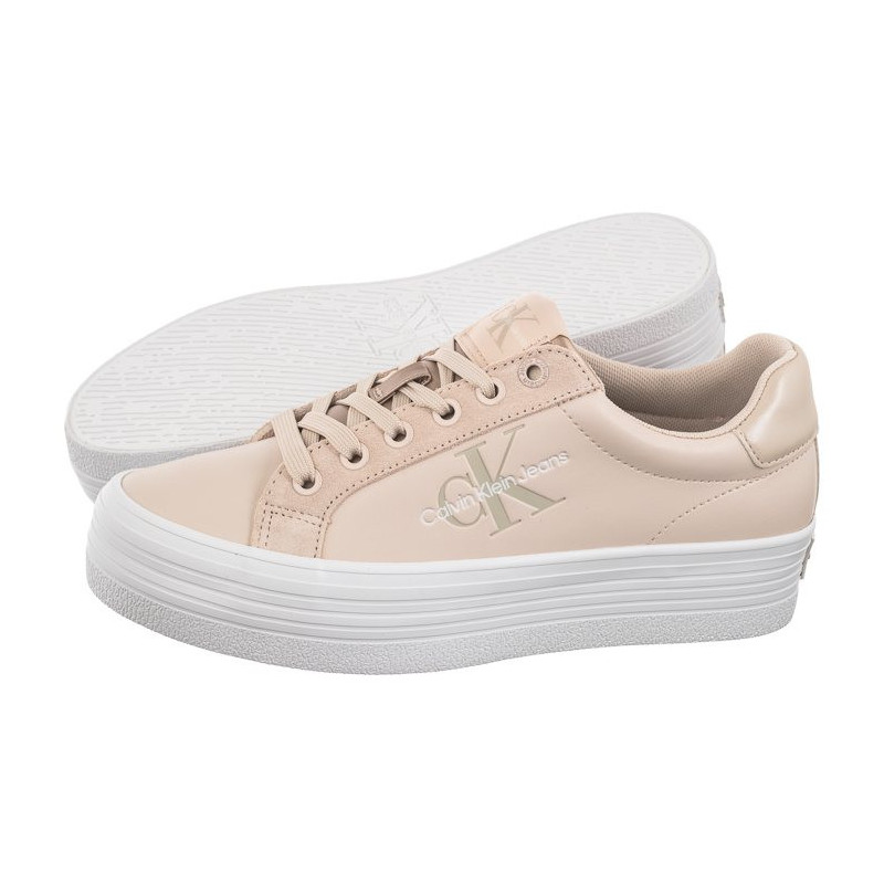 Calvin Klein Bold Vulc Flatf Low Mix Ml Mtr Whisper Pink/White YW0YW01492 0JV (CK504-a) sports Shoes