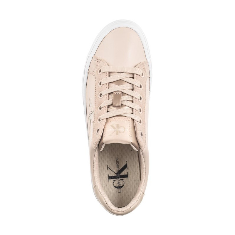 Calvin Klein Bold Vulc Flatf Low Mix Ml Mtr Whisper Pink/White YW0YW01492 0JV (CK504-a) sports Shoes