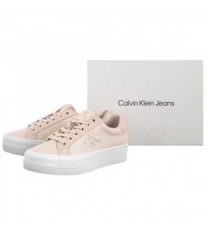 Calvin Klein Bold Vulc Flatf Low Mix Ml Mtr Whisper Pink/White YW0YW01492 0JV (CK504-a) sports Shoes