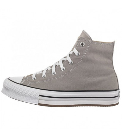 Converse CTAS Eva Lift Hi Totally Neautral/White/Black A07346C (CO660-b) shoes