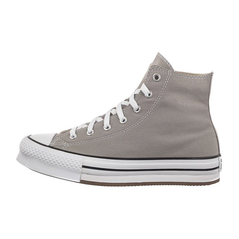 Converse CTAS Eva Lift Hi Totally Neautral/White/Black A07346C (CO660-b) shoes