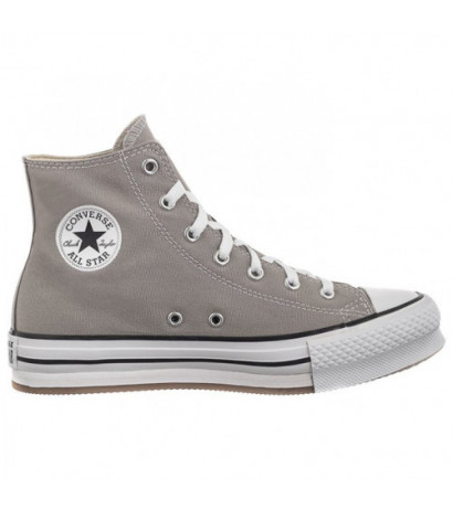 Converse CTAS Eva Lift Hi Totally Neautral/White/Black A07346C (CO660-b) shoes