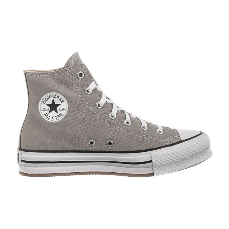 Converse CTAS Eva Lift Hi Totally Neautral/White/Black A07346C (CO660-b) shoes