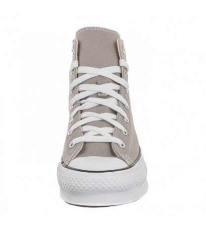 Converse CTAS Eva Lift Hi Totally Neautral/White/Black A07346C (CO660-b) shoes