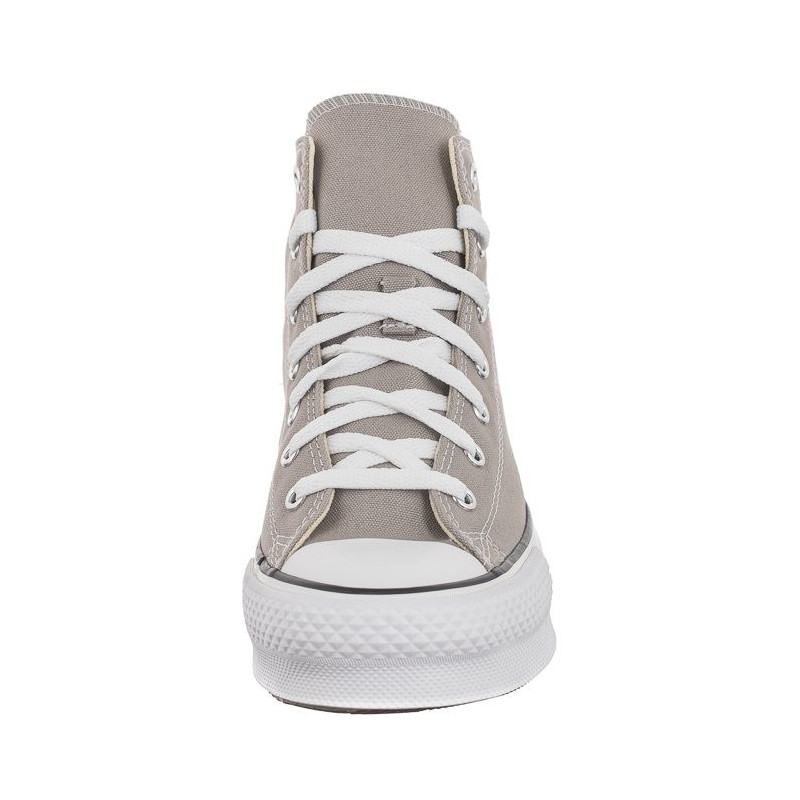 Converse CTAS Eva Lift Hi Totally Neautral/White/Black A07346C (CO660-b) shoes