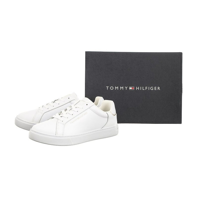 Tommy Hilfiger Essential Court Sneaker White FW0FW08000 YBS (TH1108-a) sports Shoes