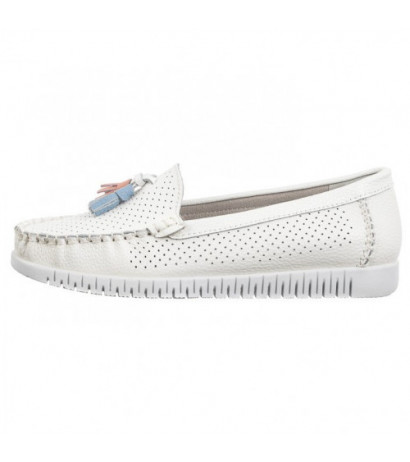 Venezia Białe Ażurowe FTG210621B White (VE777-b) shoes